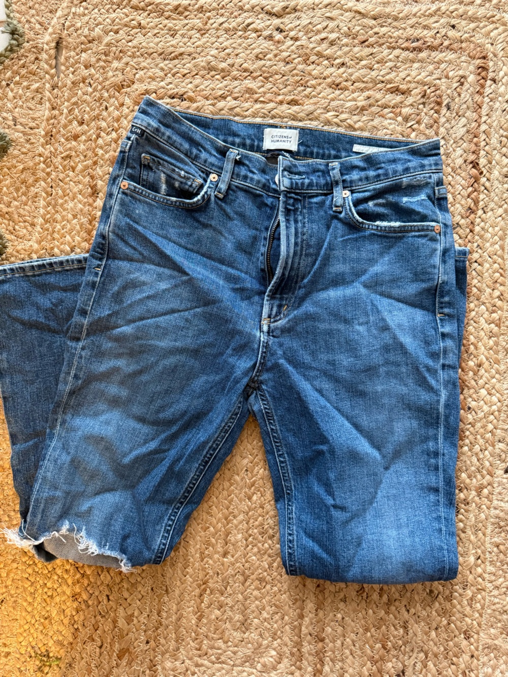 Citizens of Humanity Women's Blue Denim Jeans (Demy)